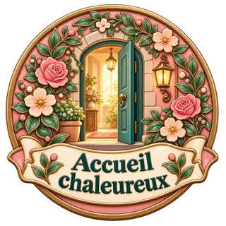 Badge Accueil chaleureux